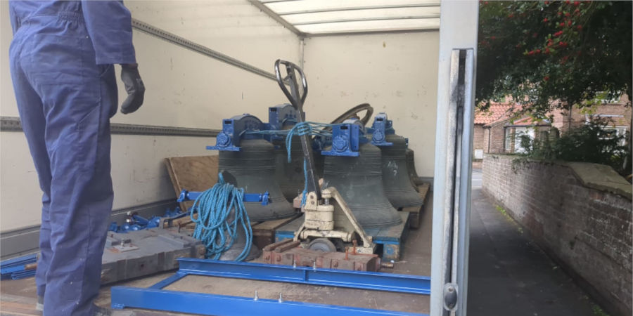 Bells on the back of the lorry